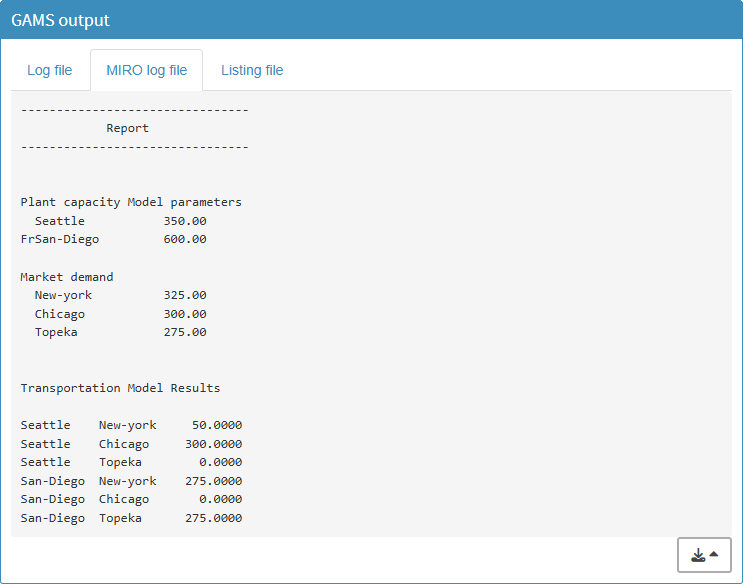 Configure a custom log file in MIRO